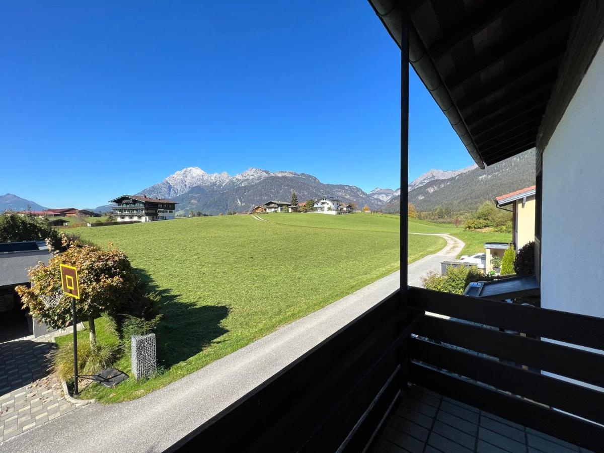 Ferienwohnung Haus im Grünen Saalfelden Exterior foto